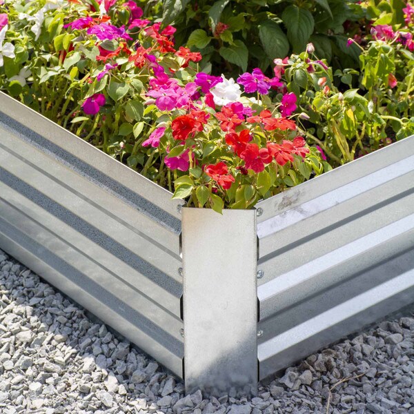 Galvanized Steel Raised Garden Bed